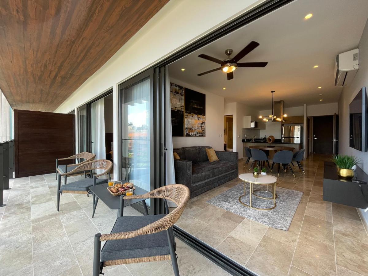 New & Equipped Apartment Steps From The Beach With Pool Jacuzzi By Yeah Playa del Carmen Esterno foto