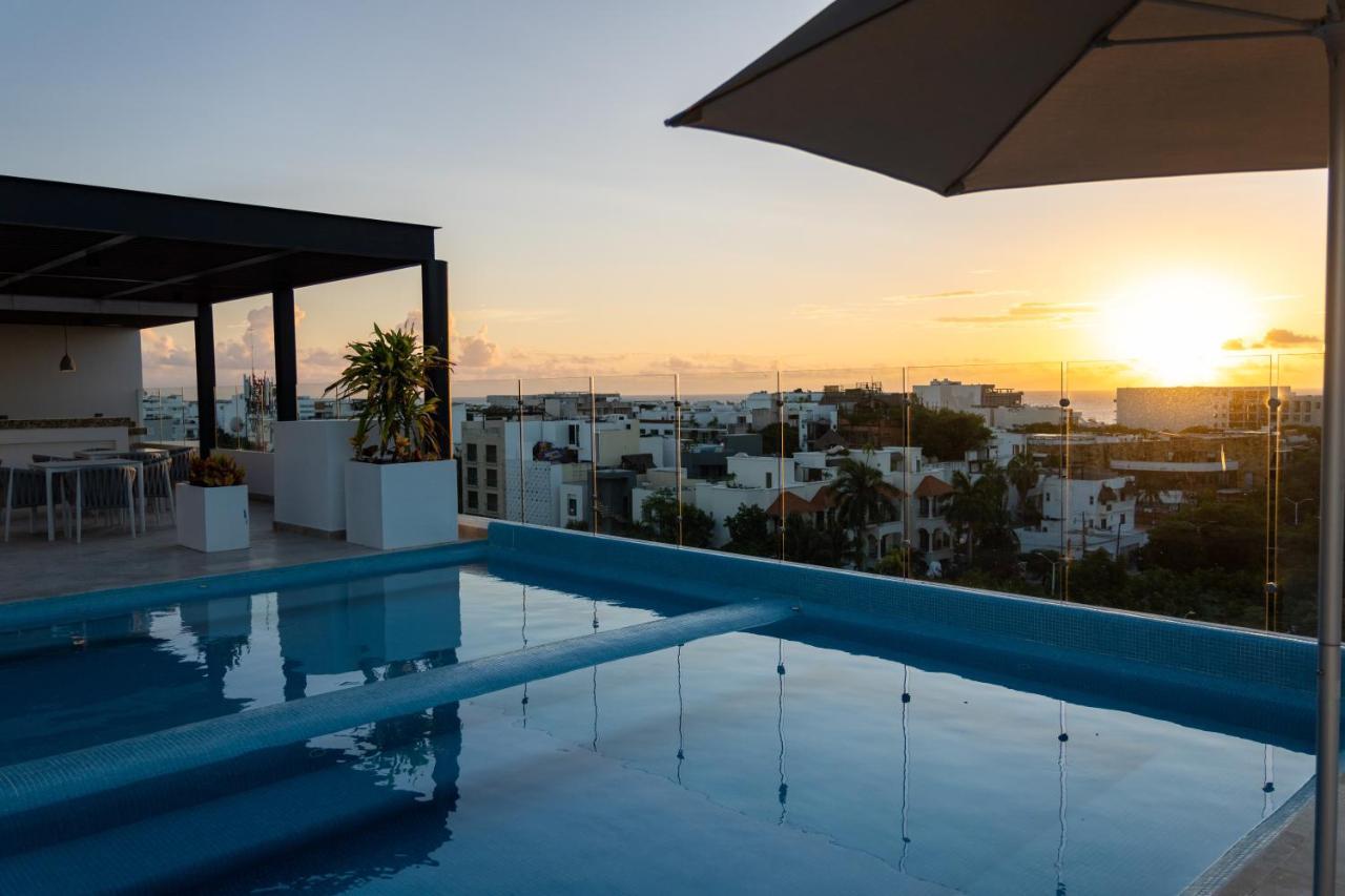 New & Equipped Apartment Steps From The Beach With Pool Jacuzzi By Yeah Playa del Carmen Esterno foto