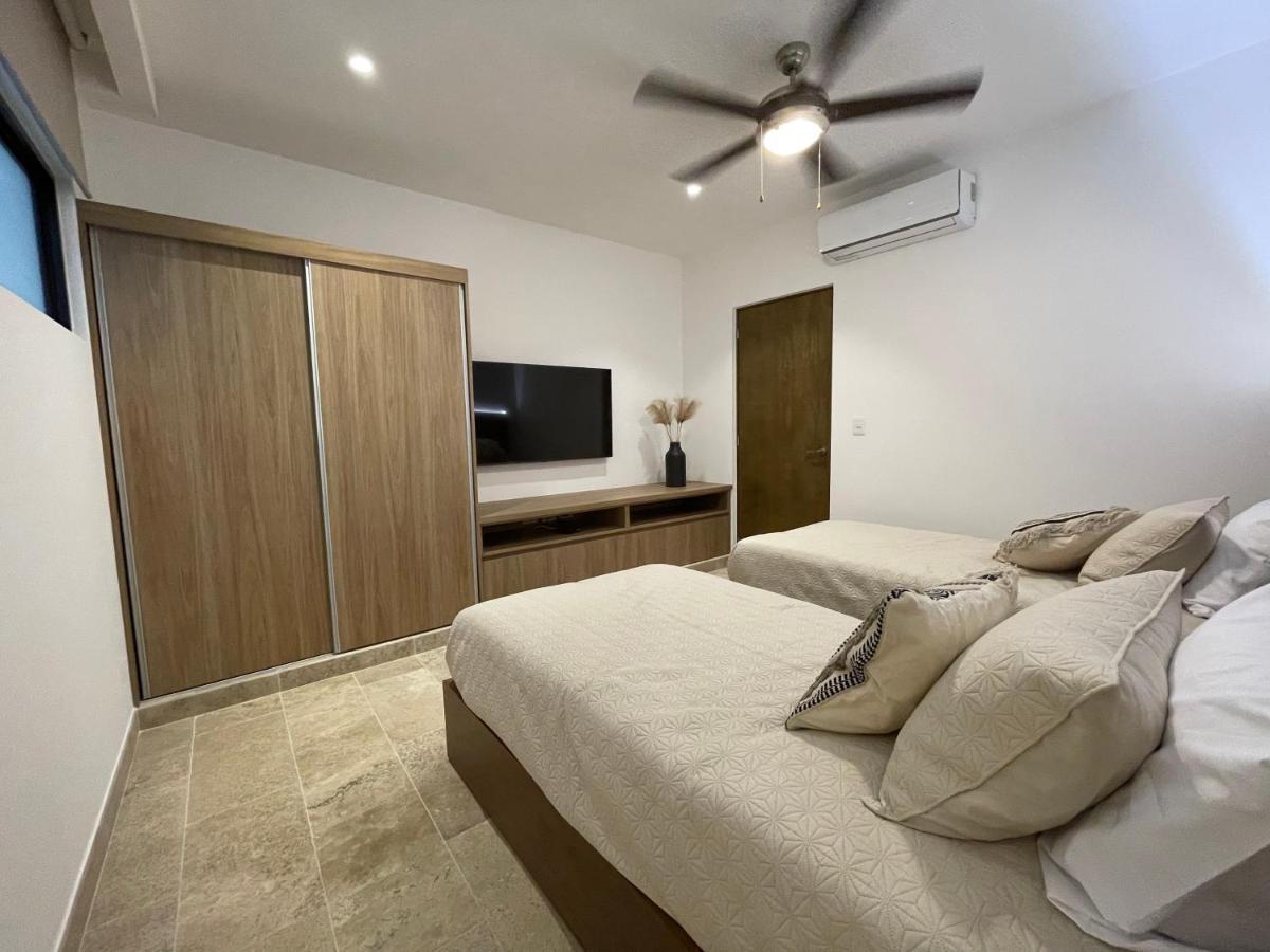 New & Equipped Apartment Steps From The Beach With Pool Jacuzzi By Yeah Playa del Carmen Esterno foto