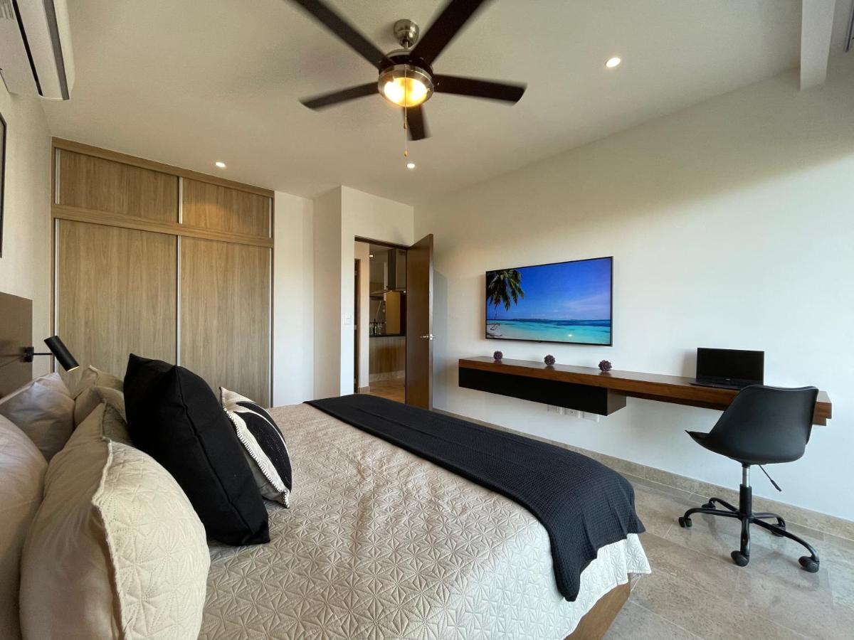 New & Equipped Apartment Steps From The Beach With Pool Jacuzzi By Yeah Playa del Carmen Esterno foto