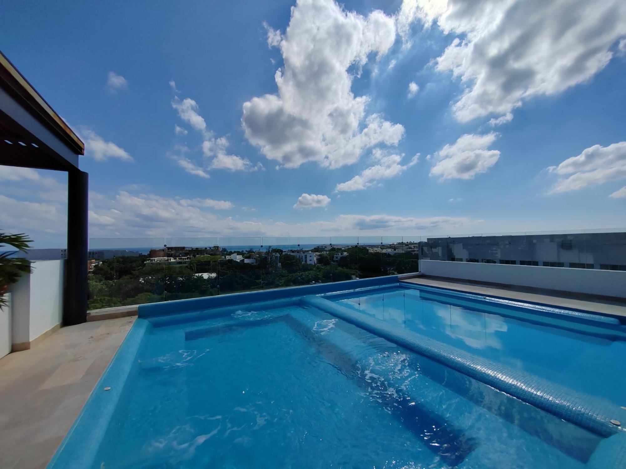 New & Equipped Apartment Steps From The Beach With Pool Jacuzzi By Yeah Playa del Carmen Camera foto